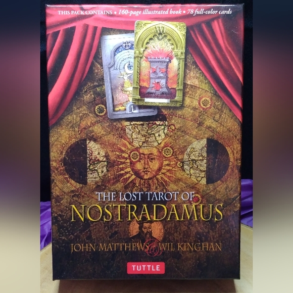 The Lost Tarot of Nostradamus John Matthews and Will Kinghan - Picture 5 of 10